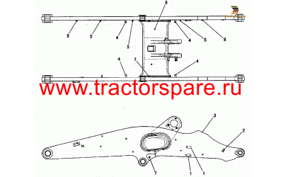 ARM GP-LIFT,LIFT ARM ASSEMBLY-HIGH LIFT