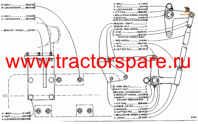 CONTROL LINKAGE AND MOUNTING GROUP