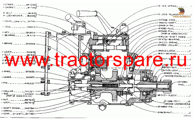 TRANSMISSION AND STARTER PINION GROUP