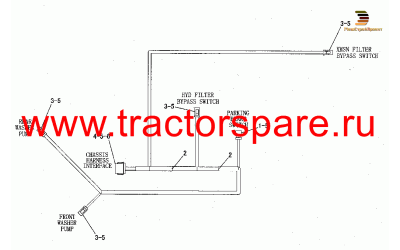 HARNESS AS-CHASSIS,HARNESS AS-HYDRAULIC SERVICE CENTER