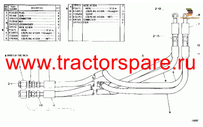 TWO REAR IMPLEMENT LINES GROUP