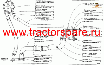 HYDRAULIC PUMP AND LINES