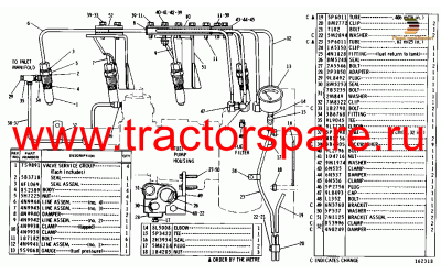 FUEL INJECTION VALVE AND LINES GROUP,FUEL INJECTION VALVES AND LINES GROUP
