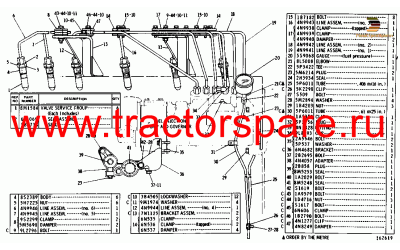 FUEL INJECTION LINES,FUEL INJECTION LINES GROUP