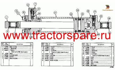 STEERING CYLINDER GROUP