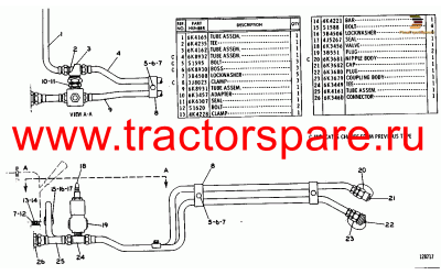 REAR VALVE AND LINES GROUP