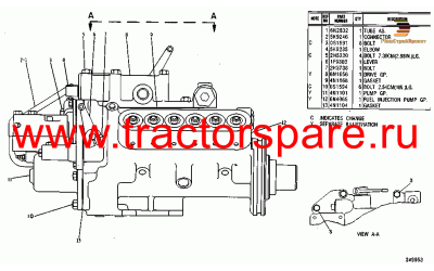 PUMP GP-GOV,FUEL INJ,FUEL TFR