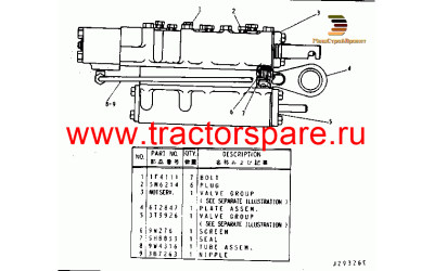 SELECTOR AND PRESSURE CONTROL,SELECTOR AND PRESSURE CONTROL VALVE,VALVE GP,VALVE GP-WINCH CONTROL