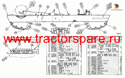 FRAME GP-TRACK ROLLER,TRACK ROLLER FRAME