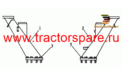 MOUNTING GP-ROPS,ROLL-OVER PROTECTIVE SYSTEM MOUNTING,ROPS MOUNTING