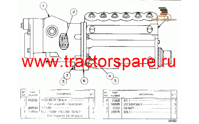 FUEL PUMP HOUSING AND GOVERNOR,FUEL PUMP HOUSING AND GOVERNOR GROUP