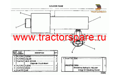 HYDRAULIC CHAIN ADJUSTER GROUP