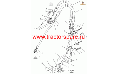 LINES GP-BUCKET CYLINDER