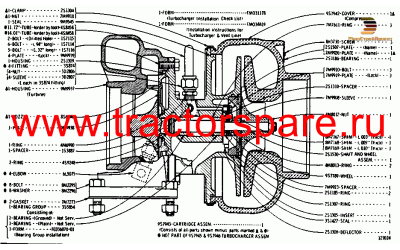 TURBOCHARGER ASSEMBLY--R.H.